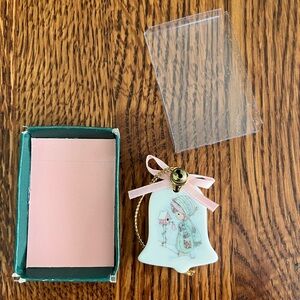 Precious Moments Bell Shaped Christmas Ornament